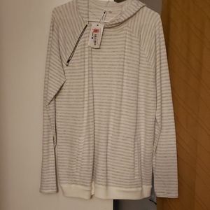 Striped Long Hoodie